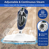 Steam Mop - 10-in-1 Detachable MultiPurpose Floor Steamer for Hardwood