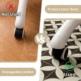 Office Chair Mat for Hardwood Floor 60"x45" Easy Glide Computer Desk Mat