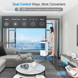 Portable Air Conditioner with 9.5L Reservoir, Fast Cooling, Quiet Evaporative
