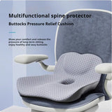 Coccyx Memory Foam Chair Orthopedic Pillow Office Seat Pad Hemorrhoid Treat Car Seat