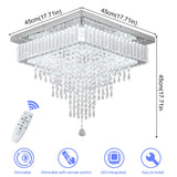 VETRULUS Modern Luxury Crystal Led Pendant Light Rain Drop Chandelier Ceiling Lamp Dining Living Room Nordic Decor Hanging