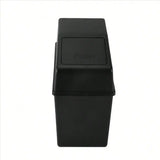 Car Trash Can With Lid Vehicle Can Garbage Organizer Large Wastebasket Bin