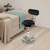 Salon Chair with Comfortable Backrest, Adjustable Long-Hour Sitting Without Fatigue, 330lbs Weight Capacity