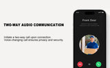 Closeli Wireless Waterproof Doorbell BR100PB2 2MP Video Intercom Door Bell with Camera Alarm Smart Home PIR Security Protection