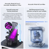 ANYCUBIC Wash&Cure 3/Wash&Cure 3 Plus For 3D Printer Washing Model and Curing Model 2-in-1 For Photon Mono 2/Photon Mono M7 Pro