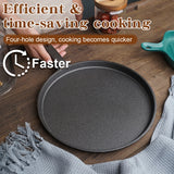 20cm Cast Iron Skillet Thickened Frying Pan Round Omelette Pan