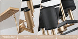 Farmhouse Chandeliers for Dining Room Gold Liner Chandelier with Fabric Shades