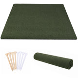 5x5ft 35mm Thickening Golf Mat Artificial Turf Golf Hitting Mat for Backyard