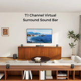 ULTIMEA Aura A40 7.1CH Virtual Surround Soundbar for TV with Subwoofer
