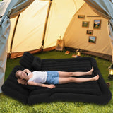 SUV Air Mattress W. Pillows, Thickened Inflatable Car Bed Set For Road Trip
