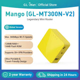 GL.iNet-MT300N-V2(Mango) Portable Mini Travel Wireless Pocket Router