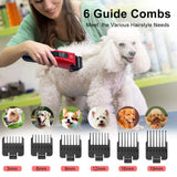Hatteker Pet Clipper Professional Dog Hair Trimmer Cat Grooming Shaver Charged Electric