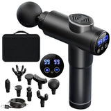 8 Attachment Professional Muscle Massage Gun for Athletes Deep Tissue
