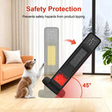 Space Heater for Indoor Use, Large Room Heater with 3D Flame Effect