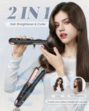 Cordless Hair Straightener, for Fine Soft Hair/Short Hair, Portable Ceramic Hair Straightener