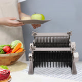 Stainless Steel Meat Slicer Knife, 5mm Cutting Thickness, Manual Operation