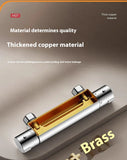 Thermostatic mixing valve, thermostatic device for hot and cold shower, automatic temperature control