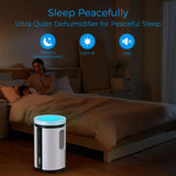 800 Sq.ft Dehumidifiers for Home, 75OZ Larger Water Tank for Bedroom