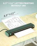 Phomemo M08F A4 Paper Printer Portable Thermal Printer Tattoo Printer