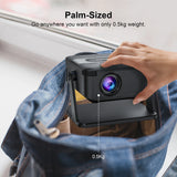 Mini Smart Projector with Native 720P Support 4K Decoding for Home Theater