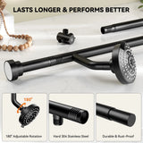 Tandem Shower Head For Couples, Dual Shower Head, High Pressure Double Shower Heads