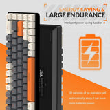 RK68 60% Wireless Mechanical Keyboard, Bluetooth 5.0/2.4GHz with Dual Mode 2-in-1 Receiver
