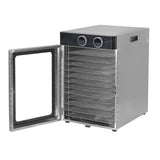 Food Dehydrator 12 Stainless Steel Trays Food Dryer 1200W with Digital Timer
