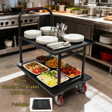 700lbs Folding Hand Truck Dolly Cart Foldable Push Cart