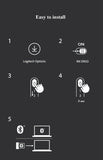 Logitech MX ERGO S Wireless Track Ball Mouse Wireless Bluetooth Charging Mouse Ergonomic Series Mouse