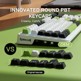 Redragon K686 PRO 98 Keys Wireless Gasket RGB 3-Mode PBT 5-Layer Noise Dampening Hot-Swap Gaming Mechanical Keyboard