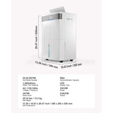 SucceBuy 52Pints Dehumidifier for Home & Basement Drain Hose