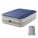 Queen Air Mattress w/ Built-in Pump, 18in Quick Inflation/Deflation Inflatable