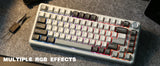 YUNZII B75 PRO 82-Key Wireless Mechanical Gaming Keyboard