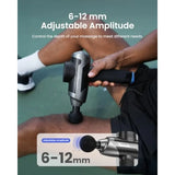Ascend Professional Massage Gun Adjustable 6-12mm  with 5 Speed