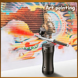 Rechargeable Handheld Mini Air Compressor Airbrush Portable Cordless Airbrush