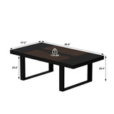 Large Rectangular Conference Table 6-8 Person Modern Office Meeting Room