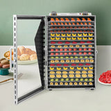 600W Food Dehydrator 18 Trays Food Dryer for Fruit Meat Beef Jerky Herbs and Pet Treats