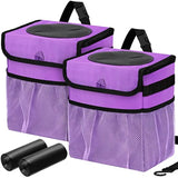 Car Trash Can Foldable Garbage Bin Leakproof 2.3 Gallons Car Trash Bag
