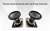 ULTIMEA 3.1.2ch 300W Dolby Atmos Soundbar, with 5.25'' Wired Subwoofer