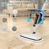 11-in-1 Steam Mop, Powerful Handheld Steam Cleaner for Home w/ 23FT Cord