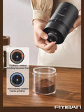 1pc USB Rechargeable Electric Coffee Grinder, Compact Portable Coffee Grinder With Professional Ceramic Grinding Core And Adjustable Grind Settings, Suitable For Home, Office,