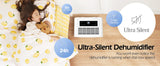 HUMSURE 4500 Sq. Ft 70 Pints Dehumidifier for Basement and Home