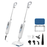 INSE Steam Mop Detachable Steam Cleaner 6 in 1 for Carpet Hardwood