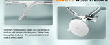 Tandem Shower Head For Couples, Dual Shower Head System - Double Shower Heads for Two People Rod