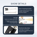 30Psi High Pressure 3 Levels Portable Airbrush For Nails Art Paint Facial Makeup Cake Pastry Painting