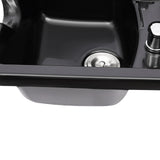 Spacious ABS Backwash Sink - High-Quality Material, Large Basin for Comfortable