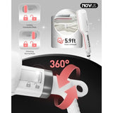 Hair Crimper Waves 4-Barrel Wave Curling Iron Shallow Wave Hair Curlers Hot Tool with Ceramic