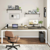 78.7 Inches Extra Long Computer Desk 2 Person Desk, Double Long Desk
