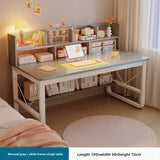 New Model Desk Bookshelf Integrated Student Writing Desk Simple Office Desk