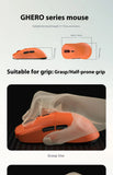 Incott Ghero Pro Wireless Mouse Dual Mode Paw3395 8k 2.4G Ergonomics TTC Golden Wheel